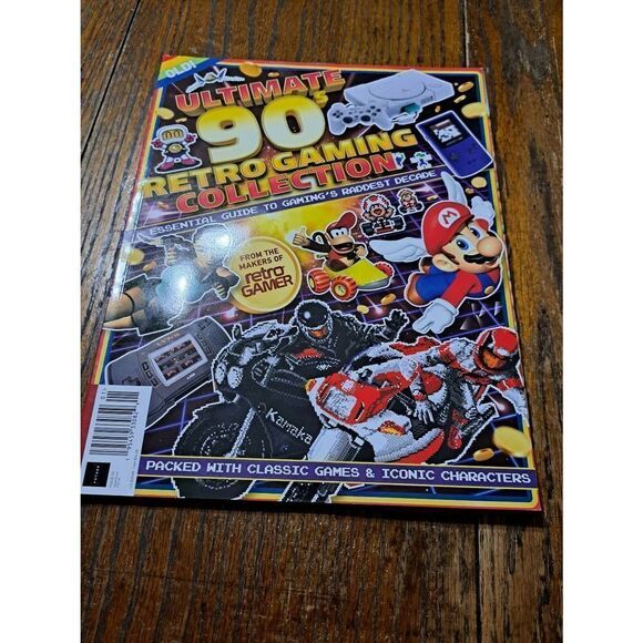 Ultimate 90s Retro Gaming Essential Guide to Gaming UK Magazine Publication New - Picture 1 of 3